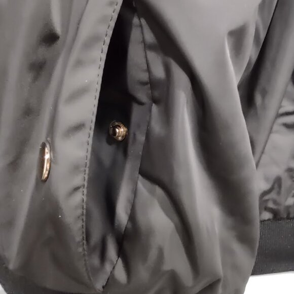 ZHEJIANG GARDA REVERSIBLE BOMBER JACKET WINDBREAKER PASTEL FLORAL AND BROWN XXL - Picture 11 of 15